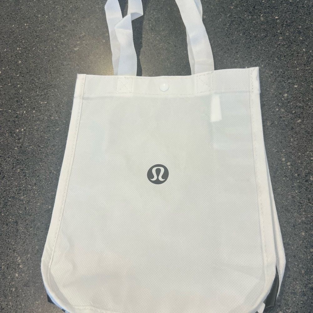Lululemon Athletica White Tote Bag